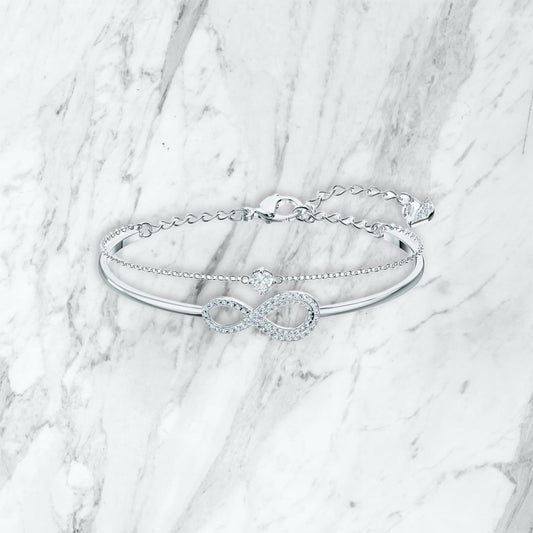 Bracelet Swarovski - argent