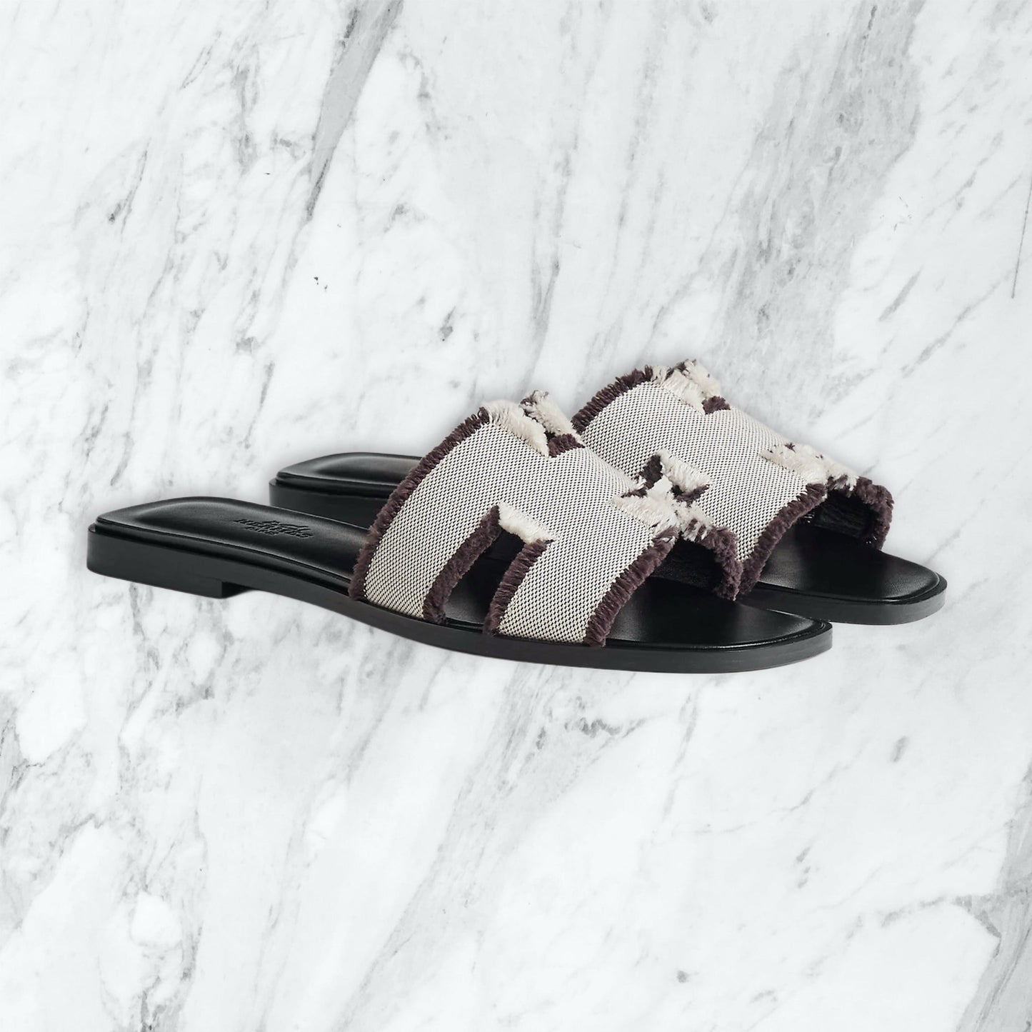 Claquette Hermes - blanc