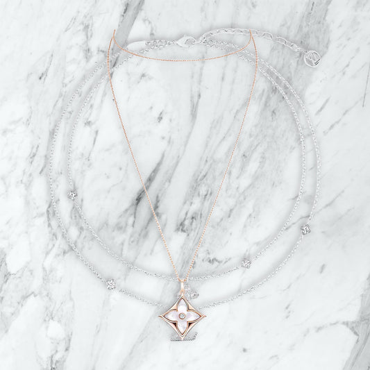 Collier Louis Vuitton - argent