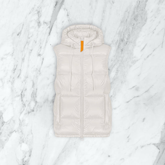 Doudoune sans manche Gertrude - beige