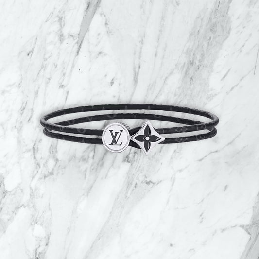 Bracelet Louis Vuitton - noir