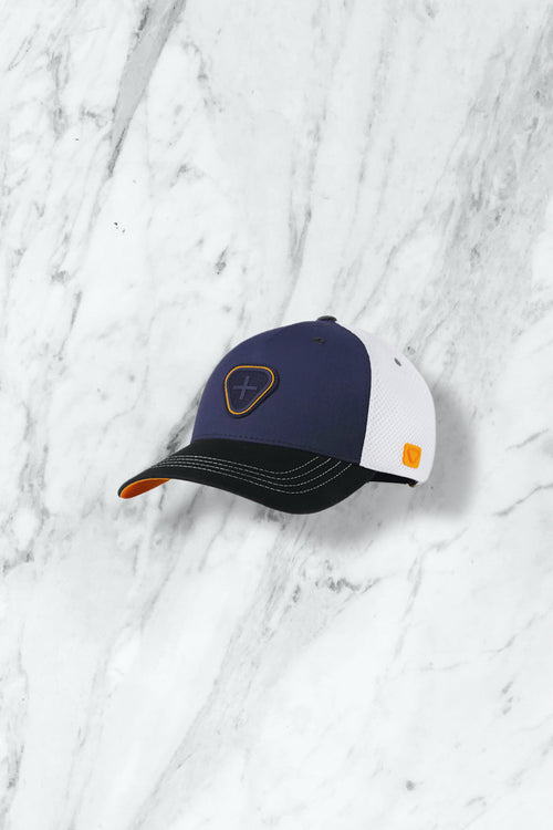 Casquette Gertrude - bleu - noir